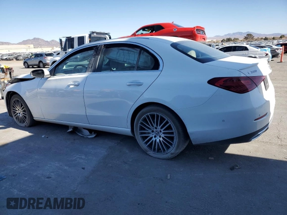 2023 Mercedes-Benz C 300 with VIN W1KAF4GB0PR118532, listed as a Copart auction lot 44768755 with Not Provided miles and Salvage Title. Bid and sale history available at carsss.com. Image 2.