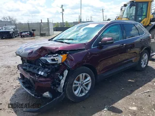 2020 Ford Edge SEL with VIN 2FMPK4J94LBA85551, listed as a IAAI auction lot 41994442 with 27,329 mi miles and . Bid and sale history available at DreamBid. Image 18.