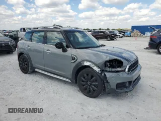2020 MINI Countryman Cooper S with VIN WMZYW7C00L3M08829, listed as a Copart auction lot 47040025 with 25,490 mi miles and Salvage title. Bid and sale history available at DreamBid. Image 4.