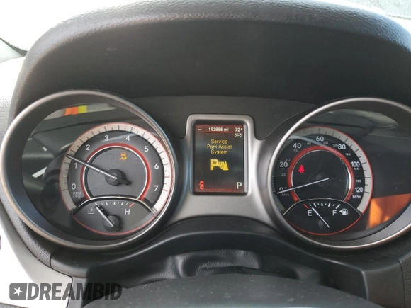 2014 Dodge Journey Crossroad with VIN 3C4PDDGG8ET311621, listed as a Copart auction lot 53389975 with 182,896 mi miles and Clean title. Bid and sale history available at DreamBid. Image 9.
