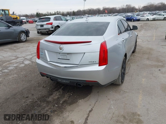 2014 Cadillac ATS Standard AWD with VIN 1G6AG5RX9E0179422, listed as a IAAI auction lot 41826487 with 121,061 mi miles and . Bid and sale history available at carsss.com. Image 4.