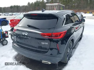 2021 Infiniti QX50 Luxe z VIN 3PCAJ5BB1MF102489, wystawiony jako IAAI lot #41485960 z przebiegiem 47 321 mil mil oraz . Historia ofert i sprzedaży dostępna na DreamBid. Obrazek 4.