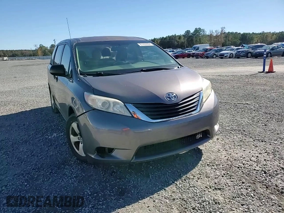 2011 Toyota Sienna with VIN 5TDZK3DC8BS120314, listed as a Copart auction lot 81939964 with 162,385 mi miles and Salvage Title. Bid and sale history available at carsss.com. Image 11.