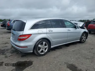 2011 Mercedes-Benz R 350 with VIN 4JGCB6FE1BA136496, listed as a Copart auction lot 58072355 with 151,858 mi miles and Salvage title. Bid and sale history available at DreamBid. Image 3.
