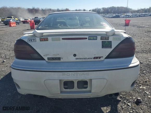 2002 Pontiac Grand Am GT with VIN 1G2NW12E22C203836, listed as a Copart auction lot 77662194 with 182,635 mi miles and Salvage Title. Bid and sale history available at carsss.com. Image 6.