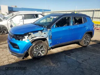 2025 Jeep Compass Limited с VIN 3C4NJDCN5ST565156, выставлен на аукционе Copart как лот 63471195 с пробегом 10 476 миль миль и Чистый • Clean title. История ставок и продаж доступна на DreamBid. Изображение 1.
