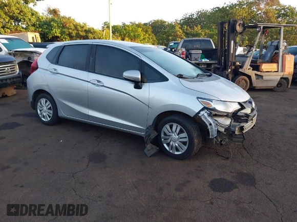 2015 Honda Fit LX with VIN 3HGGK5H5XFM731533, listed as a IAAI auction lot 41601419 with 53,922 mi miles. Bid and sale history available at carsss.com. Image 1.
