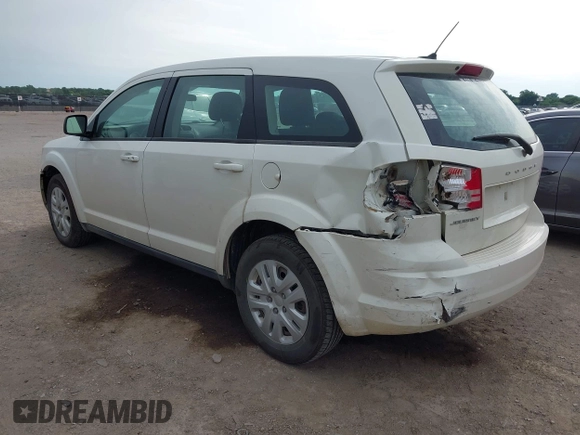 2013 Dodge Journey American Value with VIN 3C4PDCAB2DT675622, listed as a IAAI auction lot 42626554 with 103,169 mi miles and . Bid and sale history available at DreamBid. Image 3.