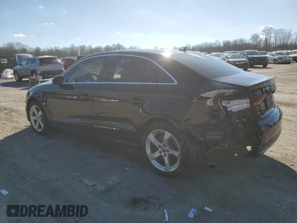 2019 Audi A3 Sedan Premium with VIN WAUBEGFF4KA116777, listed as a Copart auction lot 49246265 with 90,438 mi miles and Salvage Title. Bid and sale history available at carsss.com. Image 2.