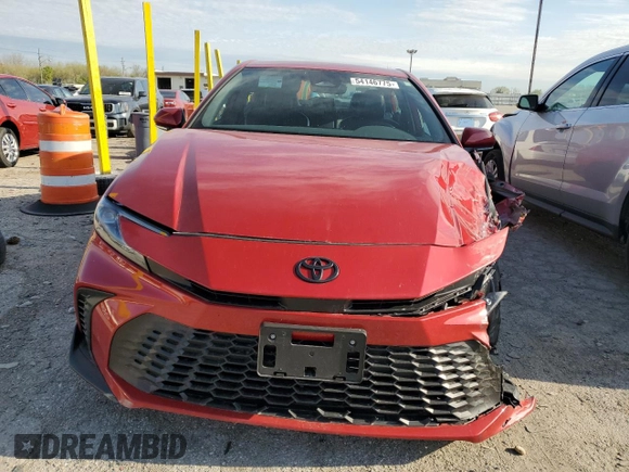 2025 Toyota Camry LE с VIN 4T1DBADK3SU015225, выставлен на аукционе Copart как лот 54146775 с пробегом 5 478 миль миль и Списание • Salvage title. История ставок и продаж доступна на DreamBid. Изображение 5.