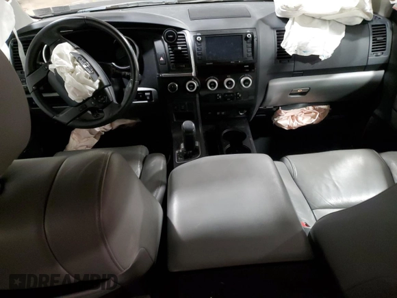 2020 Toyota Sequoia SR5 with VIN 5TDBY5G14LS178489, listed as a Copart auction lot 45889335 with 53,511 mi miles and Salvage Title. Bid and sale history available at carsss.com. Image 8.