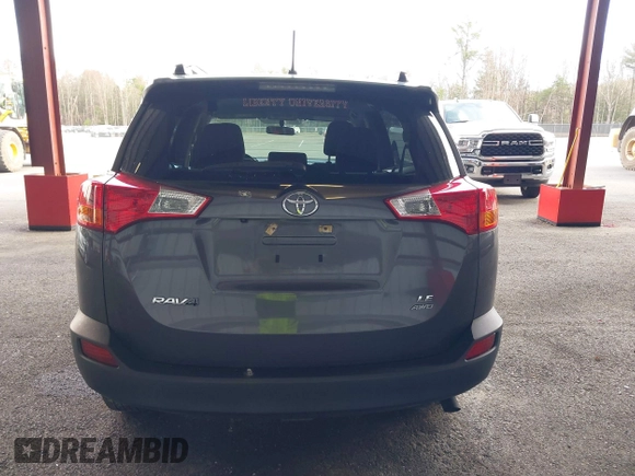 2015 Toyota RAV4 LE with VIN JTMBFREV0FJ044955, listed as a IAAI auction lot 41965740 with 119,311 mi miles. Bid and sale history available at carsss.com. Image 16.