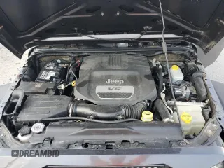 2017 Jeep Wrangler Sport with VIN 1C4AJWAG9HL721332, listed as a Copart auction lot 63459185 with 143,608 mi miles and Salvage title. Bid and sale history available at DreamBid. Image 11.