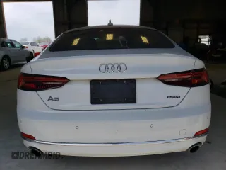 2019 Audi A5 Sportback Premium Plus with VIN WAUBNCF5XKA008292, listed as a Copart auction lot 46281164 with 64,302 mi miles. Bid and sale history available at carsss.com. Image 6.