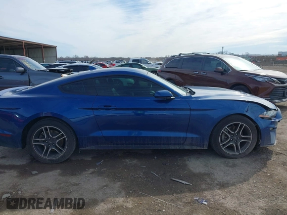 2022 Ford Mustang EcoBoost with VIN 1FA6P8TH4N5141207, listed as a IAAI auction lot 41683300 with 39,676 mi miles. Bid and sale history available at carsss.com. Image 13.