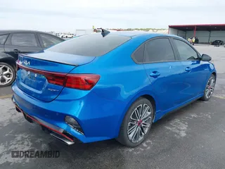 2022 Kia Forte GT with VIN 3KPF44AC1NE464699, listed as a IAAI auction lot 40966852 with 51,562 mi miles. Bid and sale history available at carsss.com. Image 4.