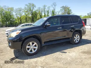 2010 Lexus GX 460 with VIN JTJBM7FX6A5004338, listed as a Copart auction lot 53827575 with 208,435 mi miles and Clean Title. Bid and sale history available at DreamBid. Image 1.