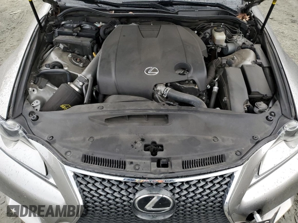 2015 Lexus IS 250 with VIN JTHCF1D26F5025475, listed as a Copart auction lot 83206504 with 108,246 mi miles and Salvage title. Bid and sale history available at DreamBid. Image 11.