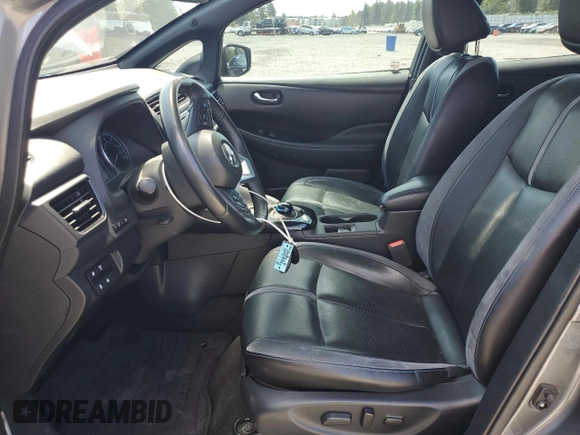 2018 Nissan LEAF SV with VIN 1N4AZ1CP4JC305144, listed as a Copart auction lot 63092295 with 49,729 mi miles and Clean title. Bid and sale history available at DreamBid. Image 7.