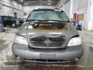 2005 Kia Sedona LX with VIN KNDUP132656723226, listed as a Copart auction lot 52886115 with 0 mi miles and Salvage Title. Bid and sale history available at carsss.com. Image 5.