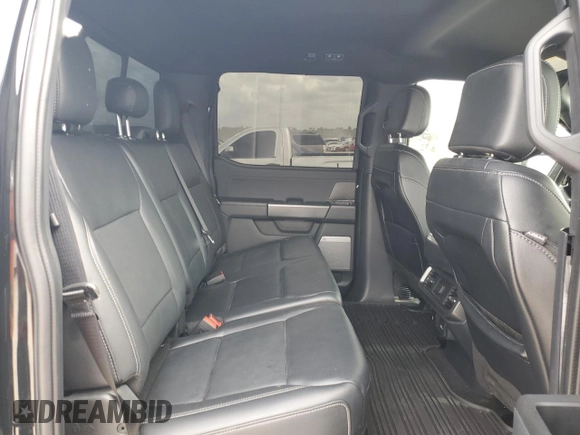 2024 Ford F-150 XLT with VIN 1FTFW3L85RFA04020, listed as a Copart auction lot 55082065 with 8,641 mi miles and Salvage Title. Bid and sale history available at carsss.com. Image 10.