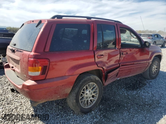 2002 Jeep Grand Cherokee Limited with VIN 1J4GX58N52C216106, listed as a Copart auction lot 50381665 with 280,774 mi miles and Salvage Title. Bid and sale history available at DreamBid. Image 3.