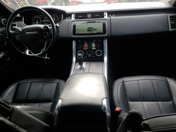 2019 Land Rover Range Rover Sport HSE with VIN SALWR2RV0KA842014, listed as a Copart auction lot 49833525 with 79,304 mi miles and Salvage Title. Bid and sale history available at carsss.com. Image 8.