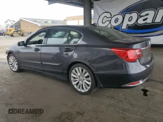 2014 Acura RLX Technology with VIN JH4KC1F51EC004264, listed as a Copart auction lot 65456925 with 77,382 mi miles and Salvage title. Bid and sale history available at DreamBid. Image 2.