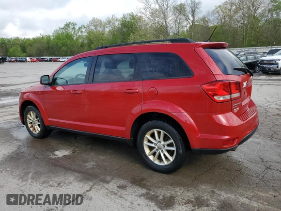 2015 Dodge Journey SXT with VIN 3C4PDDBG3FT749519, listed as a Copart auction lot 55326965 with 228,210 mi miles and Salvage Title. Bid and sale history available at DreamBid. Image 2.