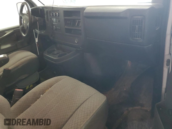 2012 Chevrolet Express Cargo with VIN 1GCZGTBG4C1169550, listed as a Copart auction lot 56743465 with 172,389 mi miles and Salvage title. Bid and sale history available at DreamBid. Image 8.