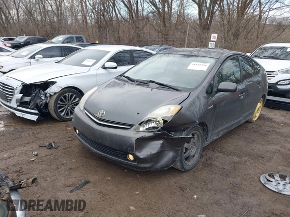 2008 Toyota Prius with VIN JTDKB20U883323921, listed as a IAAI auction lot 41635358 with 93,509 mi miles. Bid and sale history available at carsss.com. Image 6.