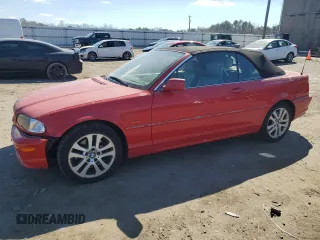 2002 BMW 3 Series 330Ci with VIN WBABS53422JU89428, listed as a Copart auction lot 47405845 with 127,895 mi miles and Salvage Title. Bid and sale history available at carsss.com. Image 1.