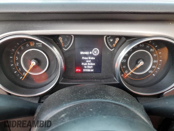 2023 Jeep Gladiator Freedom z VIN 1C6HJTAG4PL507772, wystawiony jako Copart lot #54849325 z przebiegiem 31 036 mil mil oraz Nie do naprawy • Non repairable. Historia ofert i sprzedaży dostępna na DreamBid. Obrazek 9.