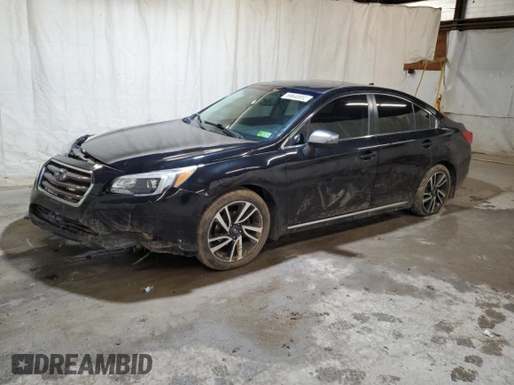 2017 Subaru Legacy Sport with VIN 4S3BNAS61H3004599, listed as a Copart auction lot 69648882 with 87,311 mi miles. Bid and sale history available at carsss.com. Image 1.