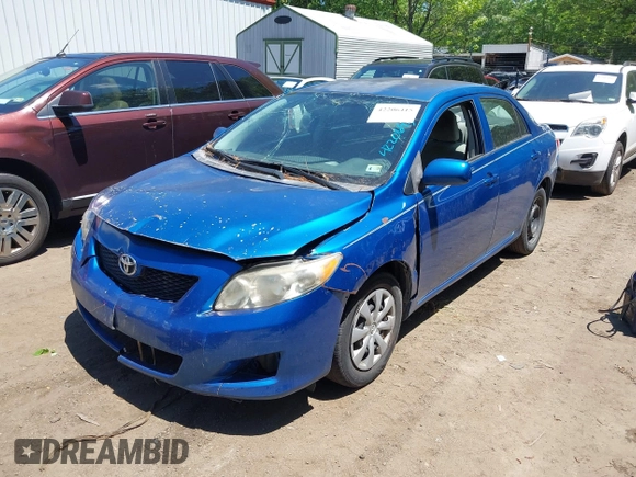 2009 Toyota Corolla with VIN 2T1BU40E69C167904, listed as a IAAI auction lot 42206415 with 201,694 mi miles. Bid and sale history available at carsss.com. Image 2.