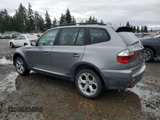 2009 BMW X3 xDrive30i with VIN WBXPC934X9WJ26260, listed as a Copart auction lot 50270245 with 80,312 mi miles and Salvage Title. Bid and sale history available at carsss.com. Image 2.