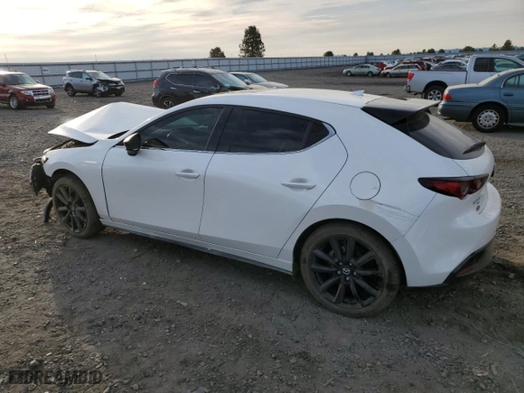 2022 Mazda Mazda3 Hatchback 2.5 Turbo Premium Plus with VIN JM1BPBNY6N1511986, listed as a Copart auction lot 75457644 with 0 mi miles and Salvage Title. Bid and sale history available at carsss.com. Image 2.