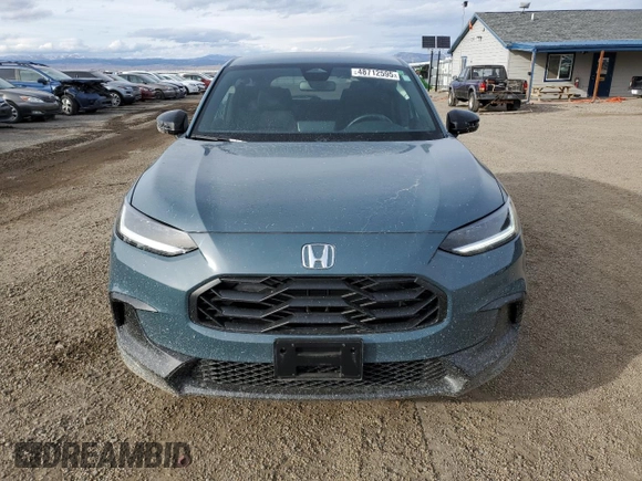2024 Honda HR-V Sport with VIN 3CZRZ2H53RM732166, listed as a Copart auction lot 48712595 with 1,870 mi miles and Salvage title. Bid and sale history available at DreamBid. Image 5.