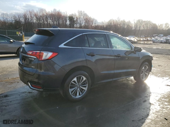2016 Acura RDX Advance Pkg with VIN 5J8TB4H77GL010602, listed as a Copart auction lot 51518305 with 78,686 mi miles and Salvage Title. Bid and sale history available at carsss.com. Image 3.
