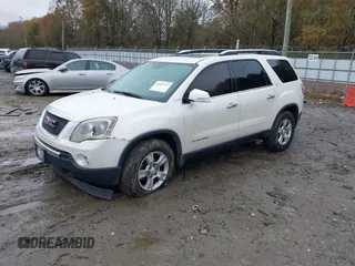 2008 GMC Acadia SLT1 with VIN 1GKER23738J298912, listed as a IAAI auction lot 41053717 with 209,690 mi miles. Bid and sale history available at carsss.com. Image 2.