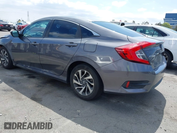 2016 Honda Civic Sedan EX with VIN 2HGFC2F7XGH526418, listed as a IAAI auction lot 41890264 with 124,620 mi miles. Bid and sale history available at carsss.com. Image 3.
