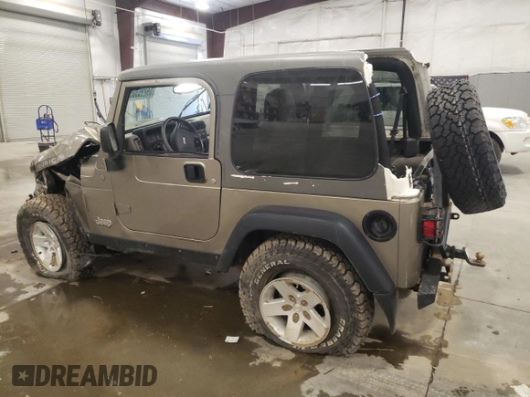 2004 Jeep Wrangler Rubicon z VIN 1J4FA69S44P784141, wystawiony jako Copart lot #55235305 z przebiegiem 125 564 mil mil oraz Szkoda całkowita • Salvage title. Historia ofert i sprzedaży dostępna na DreamBid. Obrazek 2.