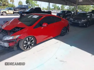 2013 Honda Civic Si with VIN 2HGFG4A51DH702242, listed as a IAAI auction lot 42156022 with Not provided miles and . Bid and sale history available at DreamBid. Image 2.
