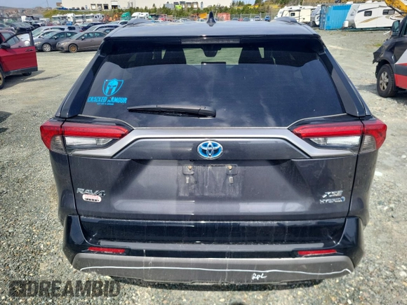 2023 Toyota RAV4 Hybrid XSE with VIN 2T35WRFVXPW176393, listed as a Copart auction lot 58304415 with 50,998 mi miles and Salvage title. Bid and sale history available at DreamBid. Image 6.