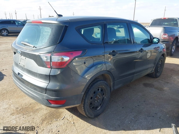 2017 Ford Escape S with VIN 1FMCU0F7XHUA93552, listed as a IAAI auction lot 41456973 with 214,856 mi miles. Bid and sale history available at carsss.com. Image 4.