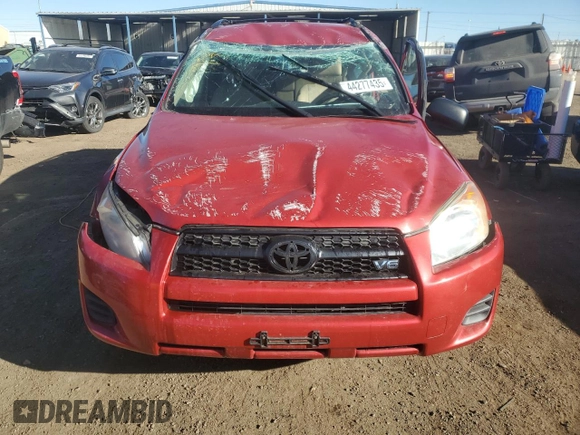 2012 Toyota RAV4 with VIN 2T3BK4DV3CW068132, listed as a Copart auction lot 44277435 with 0 mi miles and Salvage Title. Bid and sale history available at carsss.com. Image 5.
