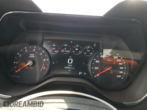 2016 Chevrolet Camaro 2SS z VIN 1G1FH1R74G0118399, wystawiony jako Copart lot #53320365 z przebiegiem 64 551 mil mil oraz Szkody całkowita. Historia ofert i sprzedaży dostępna na DreamBid. Obrazek 9.