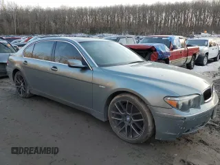 2005 BMW 7 Series 745Li с VIN WBAGN63585DS60007, выставлен на аукционе Copart как лот 42317325 с пробегом Не указан миль и Списание • Salvage title. История ставок и продаж доступна на DreamBid. Изображение 4.