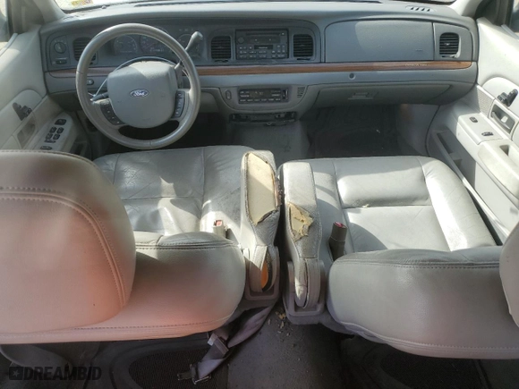 2005 Ford Crown Victoria LX with VIN 2FAFP74W65X168866, listed as a Copart auction lot 47220335 with 163,973 mi miles and Salvage Title. Bid and sale history available at carsss.com. Image 8.