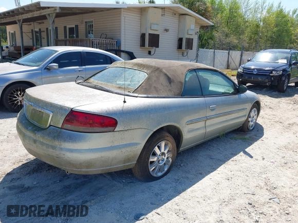 2004 Chrysler Sebring Limited z VIN 1C3EL65R74N171865, wystawiony jako IAAI lot #41996305 z przebiegiem 151 613 mil mil oraz . Historia ofert i sprzedaży dostępna na DreamBid. Obrazek 4.